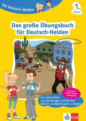 Klett Die Deutsch-Helden Das große Übungsbuch für Deutsch-Helden 1. Klasse