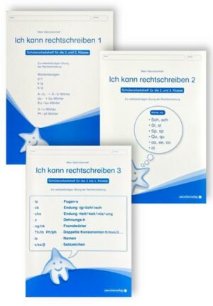 Ich kann rechtschreiben 1 bis 3 - Schülerarbeitshefte für die 2. bis 4. Klasse