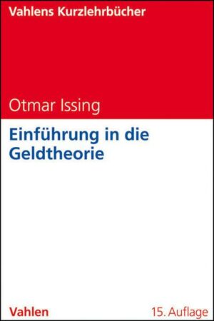 Einführung in die Geldtheorie