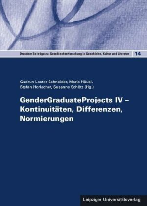 GenderGraduateProjects IV – Kontinuitäten