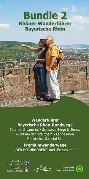 Bundel 2 Rhöner Wanderführer Bayerische Rhön