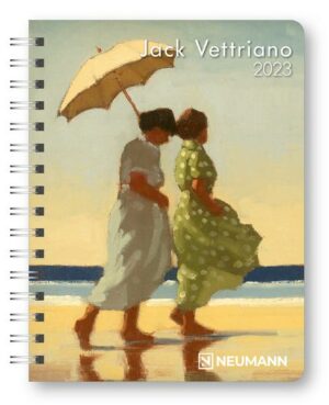 Jack Vettriano 2023 - Diary - Buchkalender - Taschenkalender - Kunstkalender - 16