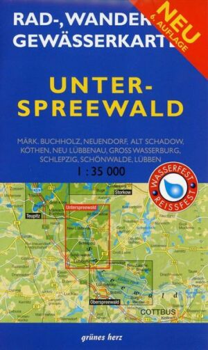 Unterspreewald 1 : 35 000. Rad-