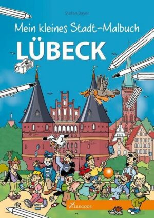 Mein kleines Stadt-Malbuch Lübeck