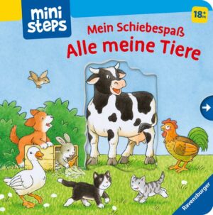 Ministeps: Mein Schiebespaß: Alle meine Tiere