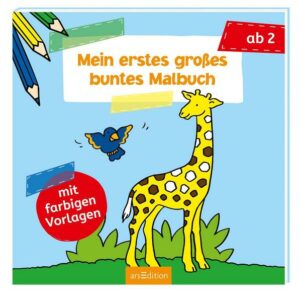 Mein erstes großes buntes Malbuch ab 2