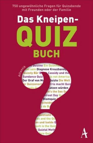 Das Kneipenquiz-Buch