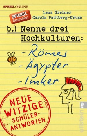 Nenne drei Hochkulturen: Römer