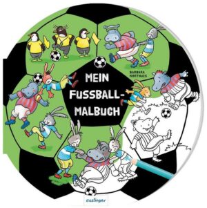 Mein Fußball-Malbuch