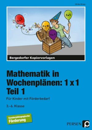 Mathematik in Wochenplänen: 1x1 - Teil 1