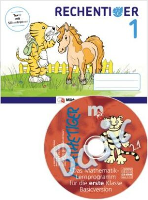 Rechentiger 1 mit CD-ROM Mathetiger Basic 1