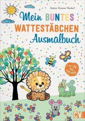 Mein buntes Wattestäbchen-Ausmalbuch