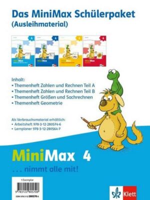 MiniMax .Schülerpaket 4. Schuljahr Ausleihmaterial