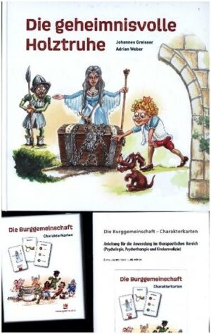 Die Burggemeinschaft - Buch und Charakterkarten