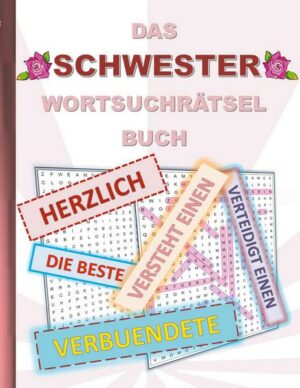 Das Schwester Wortsuchrätsel Buch