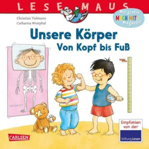 LESEMAUS 167: Unsere Körper – Von Kopf bis Fuß