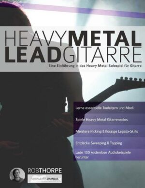 Heavy Metal Leadgitarre