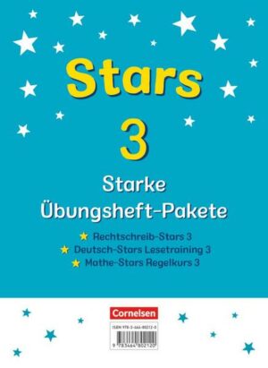 STARS - starke Übungshefte - 3. Schuljahr - Übungshefte im Paket mit Lösungen