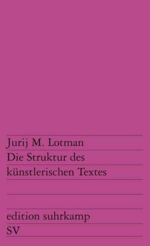 Die Struktur des künstlerischen Textes