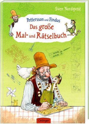 Pettersson und Findus. Das große Mal- und Rätselbuch