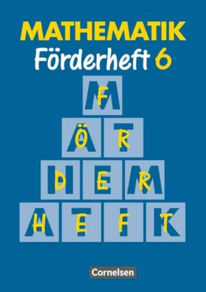 Mathematik Förderschule - Förderhefte - Band 6