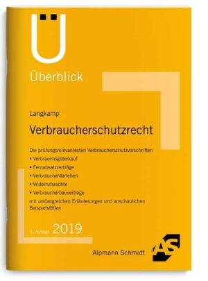 Verbraucherschutzrecht