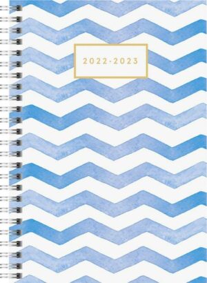 Rido/idé 7021407013 Wochenkalender Schülerkalender 2022/2023 'Pattern' 2 Seiten = 1 Woche  Blattgröße 14