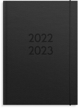 Kalender Senator A5 Vega Schwarz 2022/2023