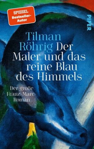 Der Maler und das reine Blau des Himmels