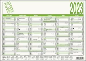 Arbeitstagekalender Recycling 2023 - A5 (21 x 14