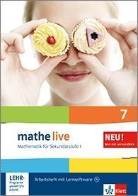 Mathe live. Arbeitsheft mit Lösungsheft und Lernsoftware 7. Schuljahr.  Allgemeine Ausgabe