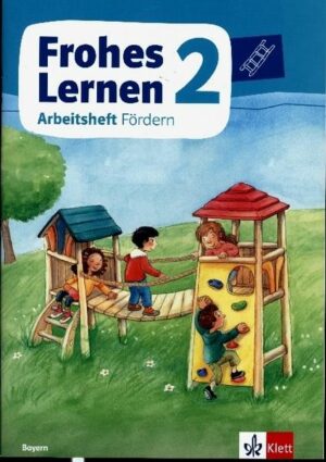 Frohes Lernen Sprachbuch 2. Arbeitsheft Fördern in Druckschrift Klasse 2. Ausgabe Bayern ab 2021