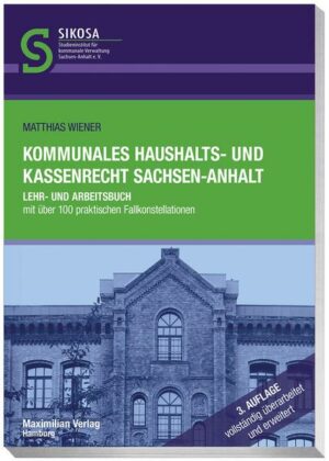 Kommunales Haushalts- und Kassenrecht Sachsen-Anhalt