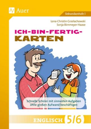 Ich-bin-fertig-Karten Englisch Klassen 5-6