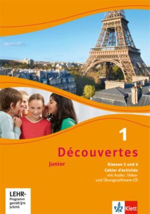 Découvertes Junior. 1. Cahier d'activités mit MP3-CD