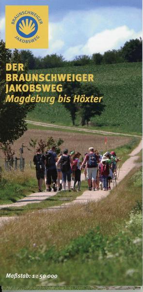 Wanderkarte Der Braunschweiger Jakobsweg 1:50 000