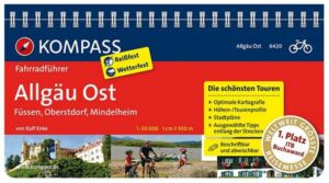 KOMPASS Fahrradführer Allgäu Ost - Füssen