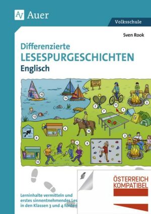 Differenzierte Lesespurgeschichten Englisch