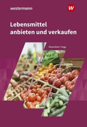 Lebensmittel anbieten und verkaufen. Schülerband