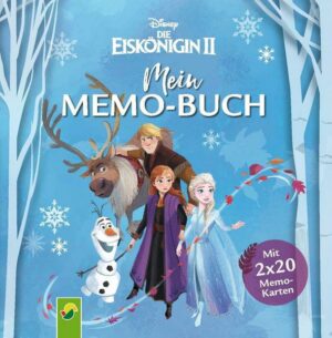 Die Eiskönigin 2 Mein Memo-Buch. Frozen-Pappbilderbuch mit 40 Memo-Karten