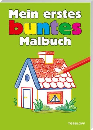 Mein erstes buntes Malbuch (Grün)