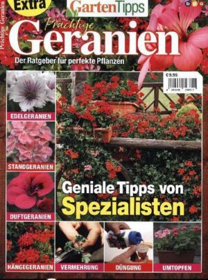 GartenTipps Extra - Prächtige Geranien