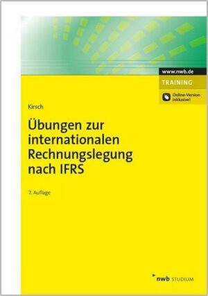 Übungen zur internationalen Rechnungslegung nach IFRS