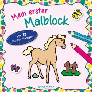 Mein erster Malblock (Fohlen)