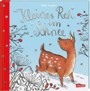 Kleines Reh im Schnee