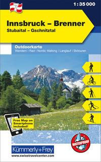 KuF Österreich Outdoorkarte 7 Innsbruck - Brenner