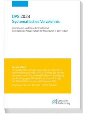 OPS 2023 Systematisches Verzeichnis