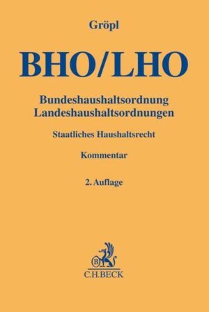 Bundeshaushaltsordnung / Landeshaushaltsordnungen