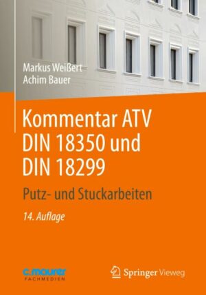 Kommentar ATV DIN 18 350 und DIN 18 299