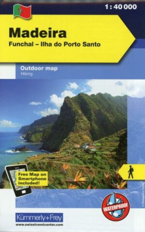 KuF Madeira Outdoorkarte 1 : 40 000